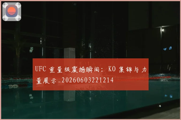 UFC 重量级震撼瞬间：KO 集锦与力量展示_20260603221214